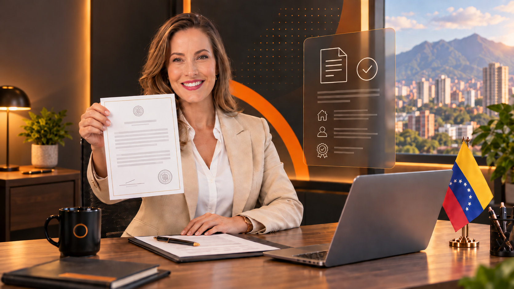 ONCDOFT Circular 003-2026 for real estate agencies and agents in Venezuela.